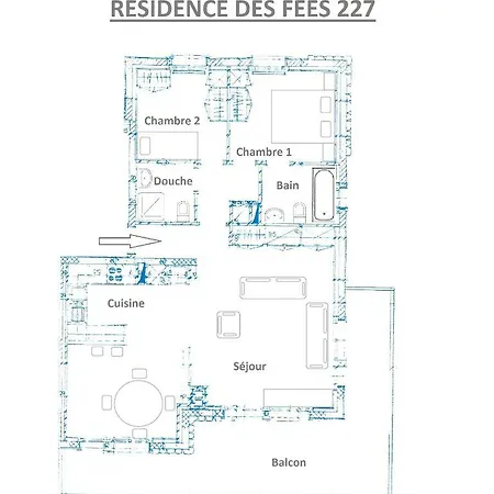 Résidence Des Fées 227 Appartement